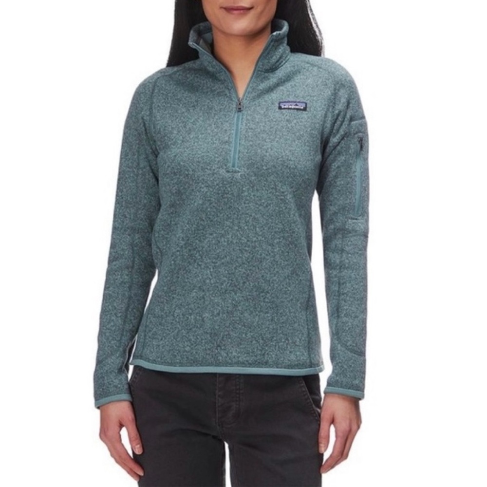 Patagonia | W’s (Worn Wear) Better Sweater® 1/4-Zip | Size Small | Shadow Blue